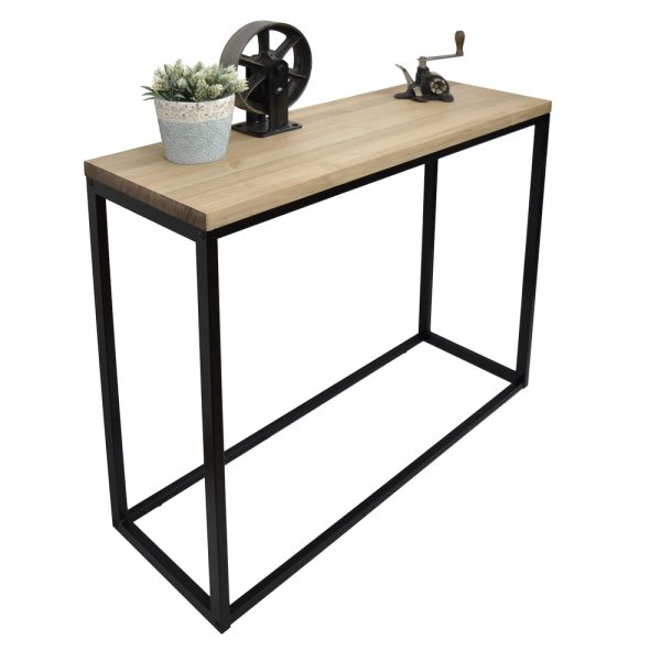 Mesa con tablero de madera maciza de 3cm de grosor Icub - Box Furniture Shop